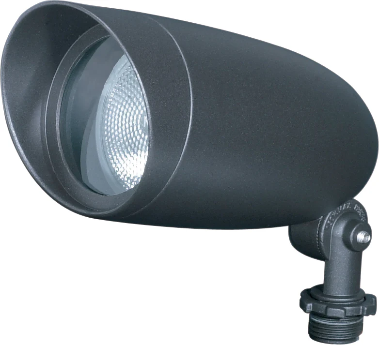 1 Light - 7" - Landscape Flood - PAR20 Flood -Dark Bronze Finish