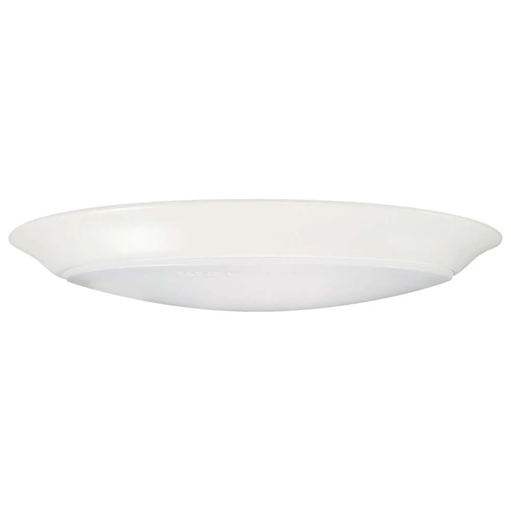 10-in LED Disk-Light 3000K 6 Unit Contractor Pack White Finish