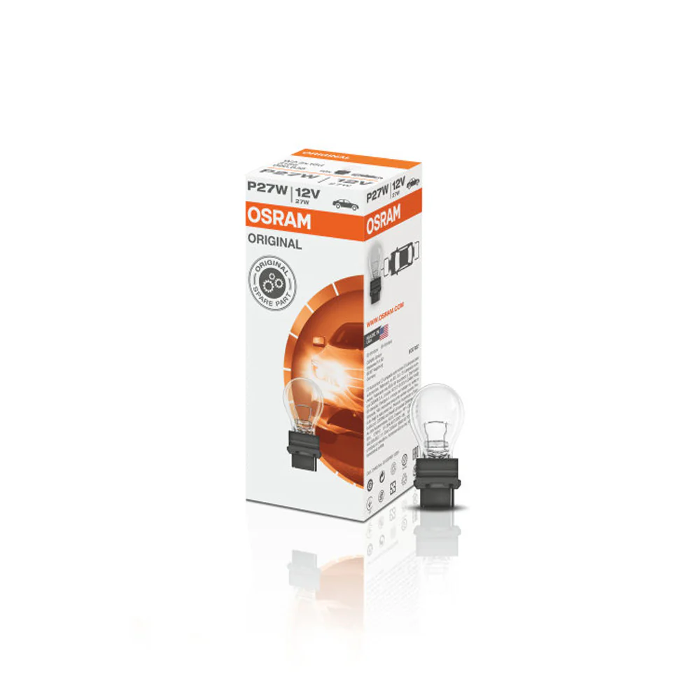 10-PK Osram 3157 P27/7W 12V Original High-Performance Automotive Bulb