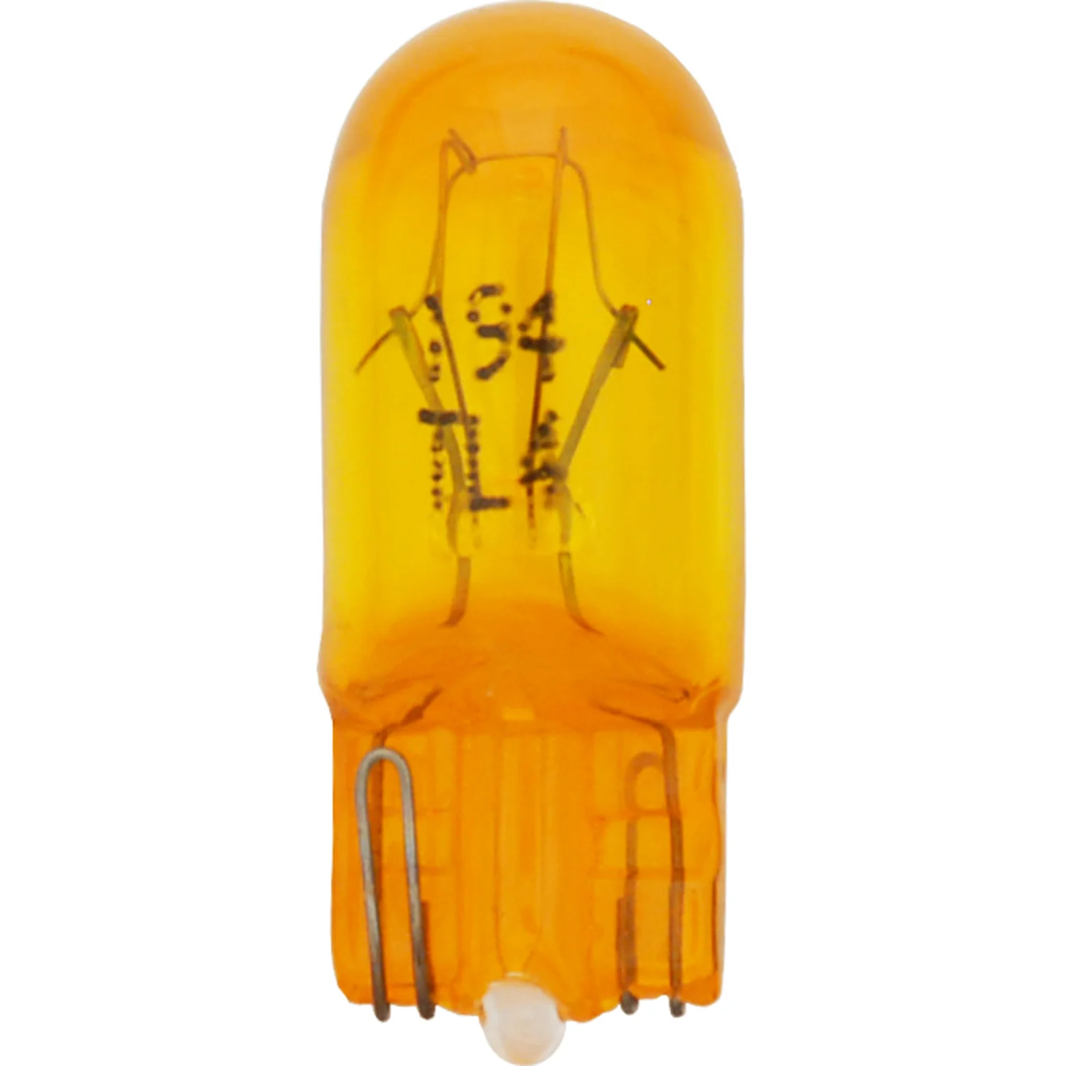 10-PK SYLVANIA 194NA Natural Amber Standard Automotive Light Bulb