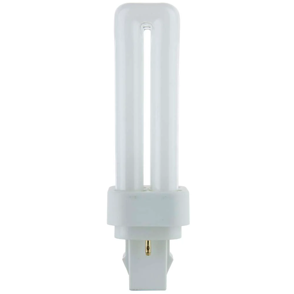 10Pk - Sunlite 13W 3000K PLD 2-Pin Double Twin Tube 120V GX23-2 Base Bulb - Image 2