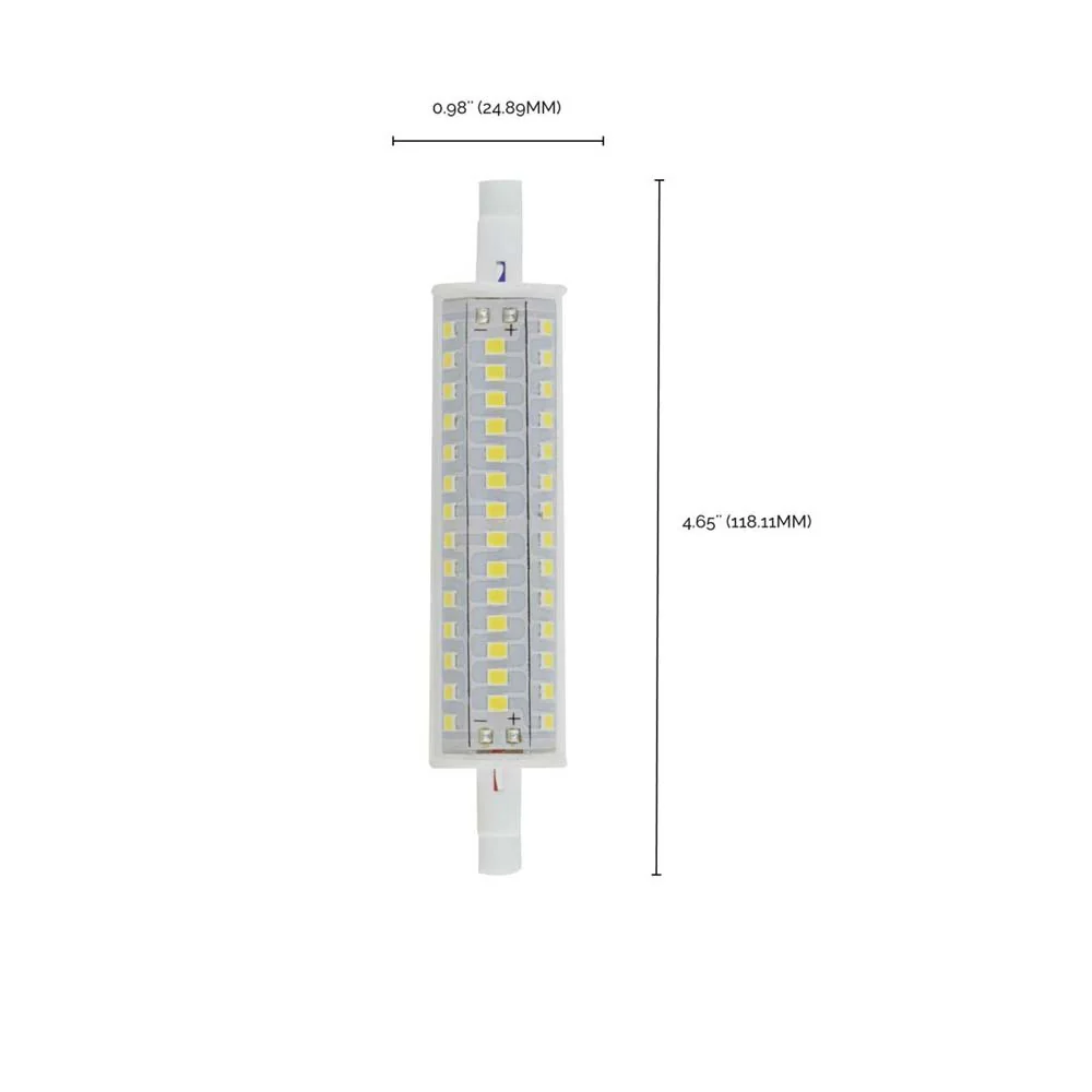 10W LED T3 118mm R7S Base 4000K 200 Beam Angle Double Ended Bulb 120v - Image 4