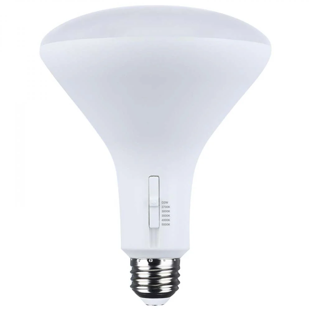 11w BR40 LED Reflector Bulb CCT Selectable Warm White to Natural Light 120v