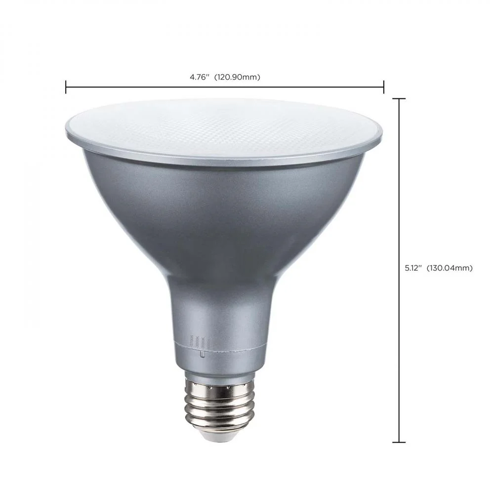 19w PAR38 High Lumen LED Long Neck CCT Selectable E26 Base 120-277v - 250w equiv - Image 9