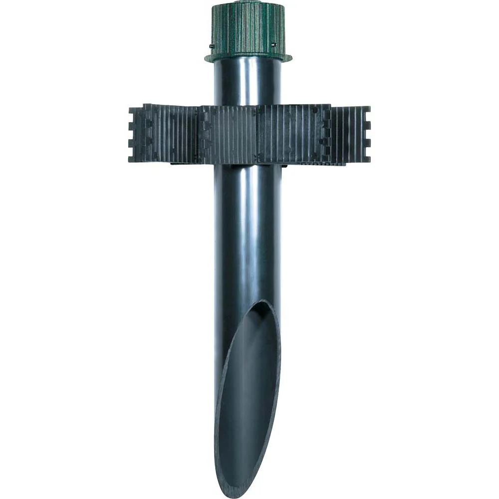 2" Accessory Mounted Outdoor Light Fixture w/ Verdigris Finish