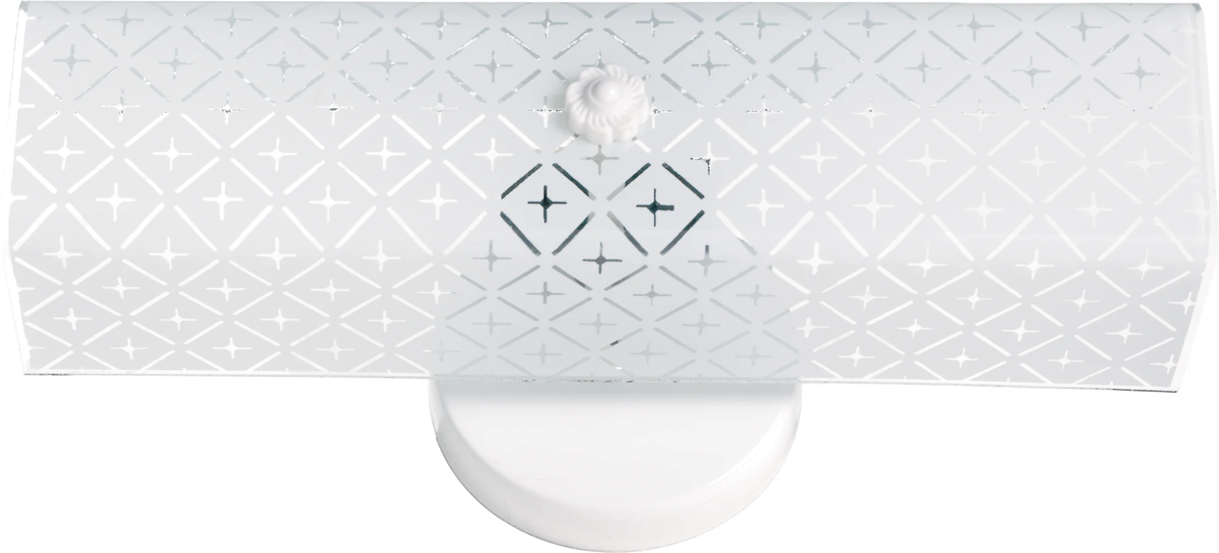 2-Light 14" Wall Mounted Vanity & Wall Light Fixture in White Finish