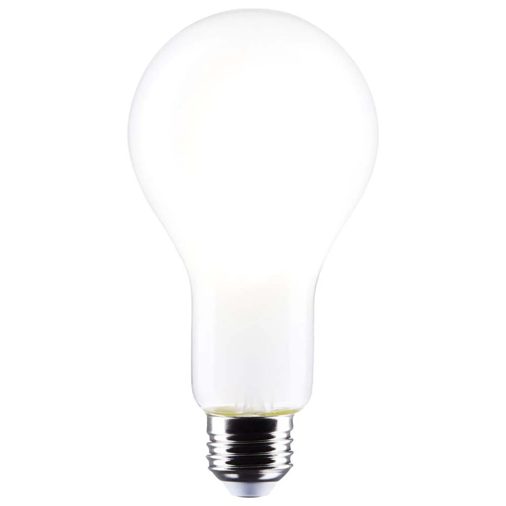 21W A23 LED Frost Finish Medium base Cool White 4000K 120v - 200W equiv - Image 2