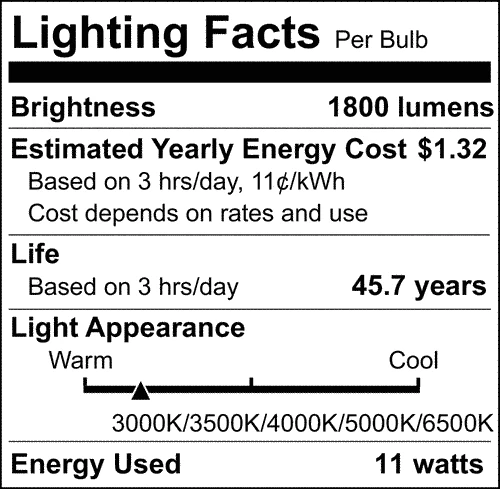 22-in T8 U-Bend LED Wattage and CCT Selectable 120-277v Tube - Image 7