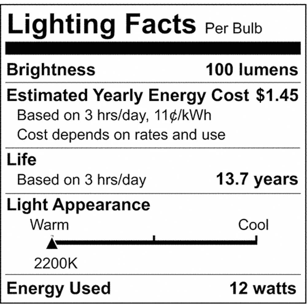 24-ft 12w 120v Warm White LED String Light - Includes 2200K 12-S14  bulbs - Image 2