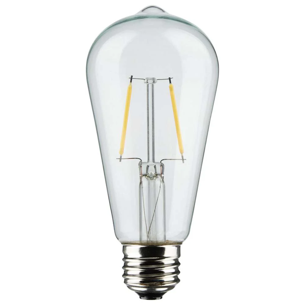 24-ft 24w 120v LED String Light - Include 12 Vintage ST19 bulbs - Image 4