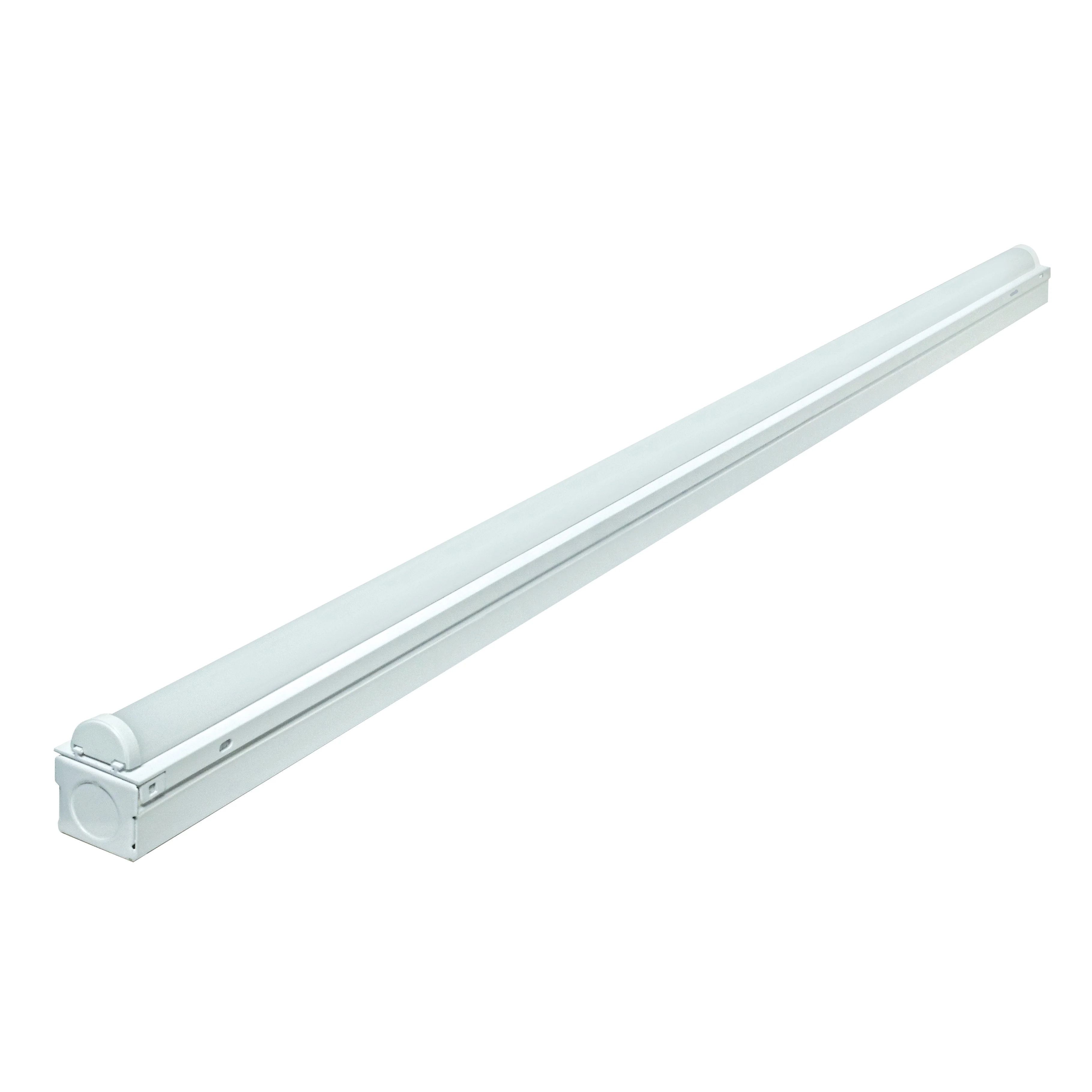 24W 4' LED Strip Light White Finish 100-277V