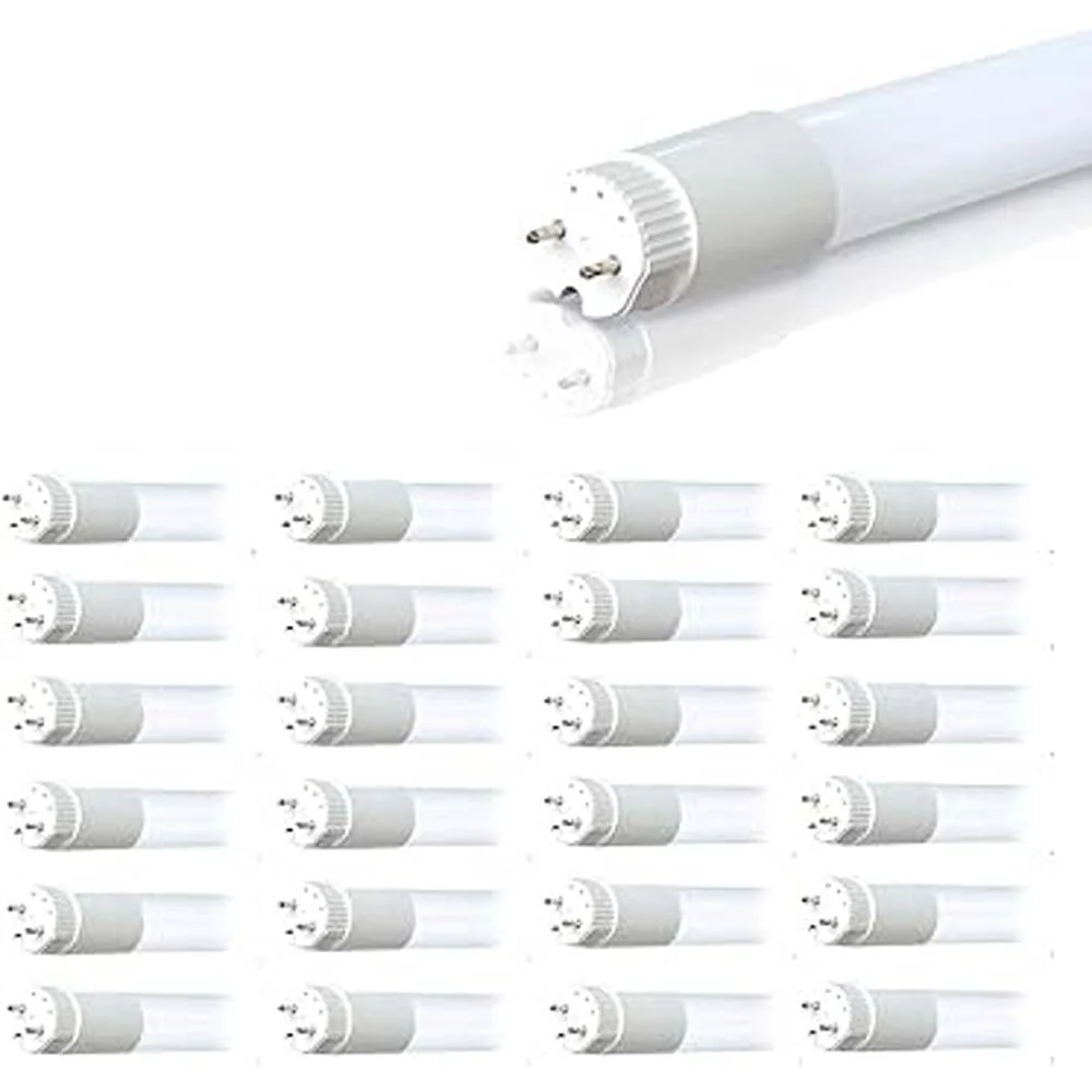 25Pk - 14W 48-in T8 LED 5000K Bi Pin base Ballast Bypass 1700Lm - 75w equiv