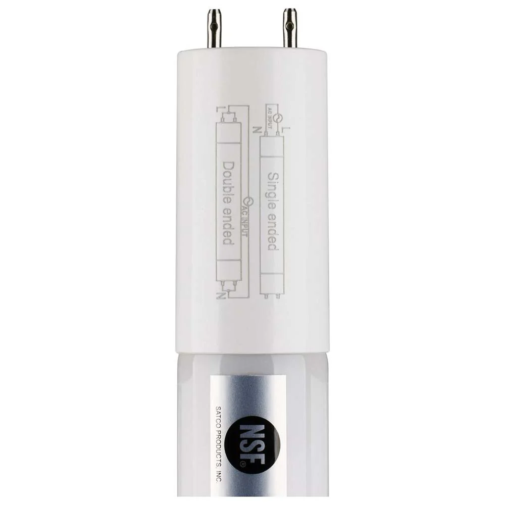 25Pk - 17W 48-in LED T8 4000K 347V G13 Type B Ballast Bypass Double Ended Wiring - Image 6