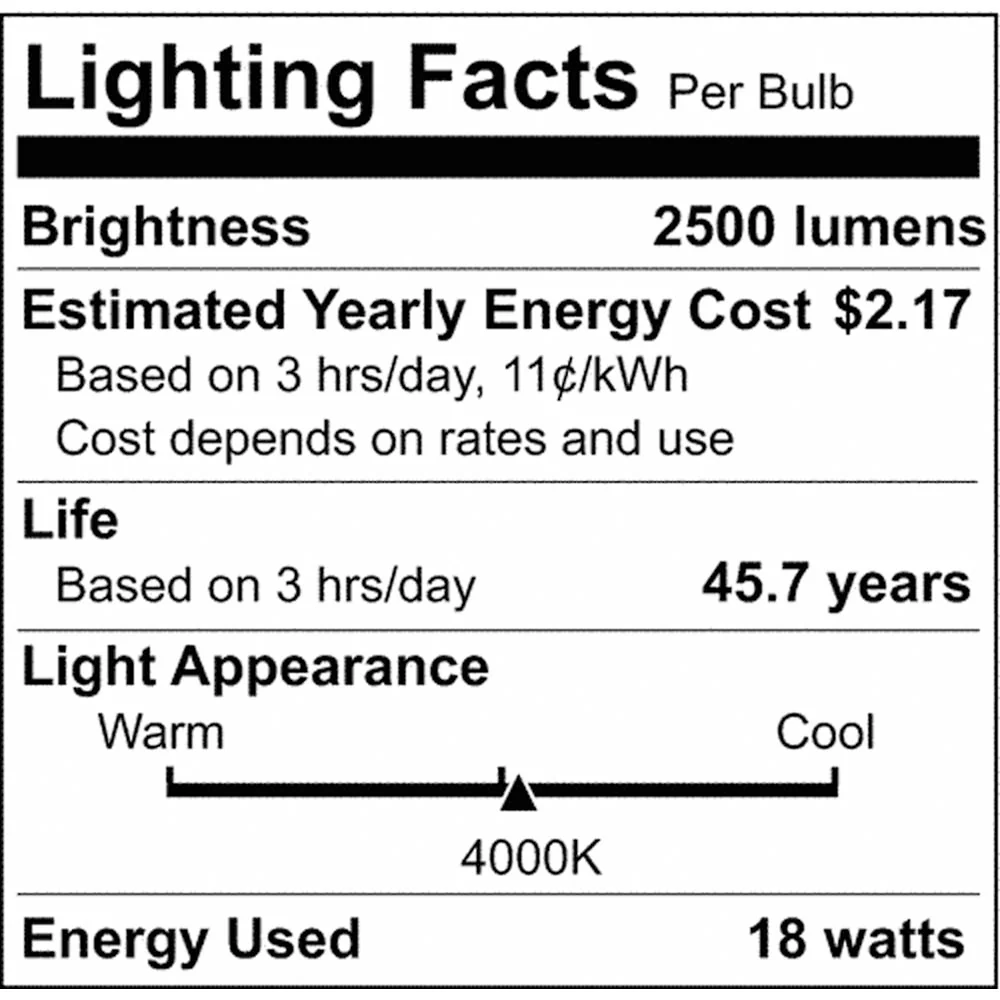 25Pk - 18W 48-in T8 LED 4000K Recessed Double Contact base 2500Lm Ballast Bypass - Image 6