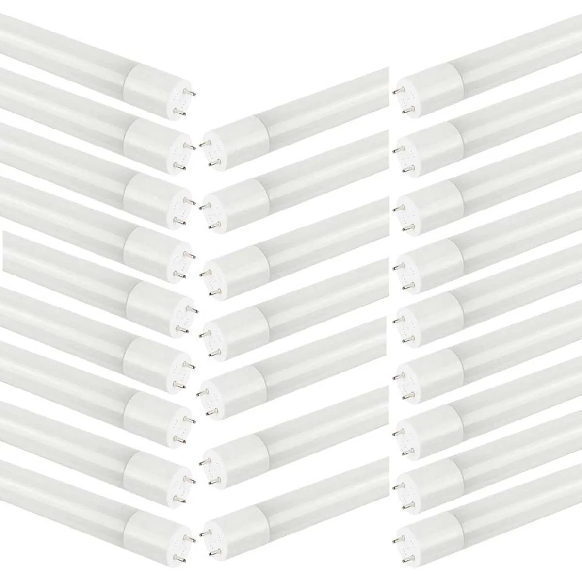 25Pk - Satco 14w 4-ft. T8 LED Tube 3000K 2200LM G13 Base - Ballast Dependent