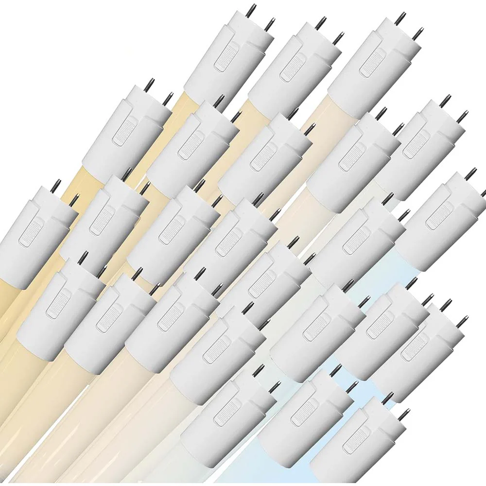 25Pk - Sunlite 12.5w 4-FT LED T8 Glass Tube Bulb CCT Tunable G13 Base 120-277V