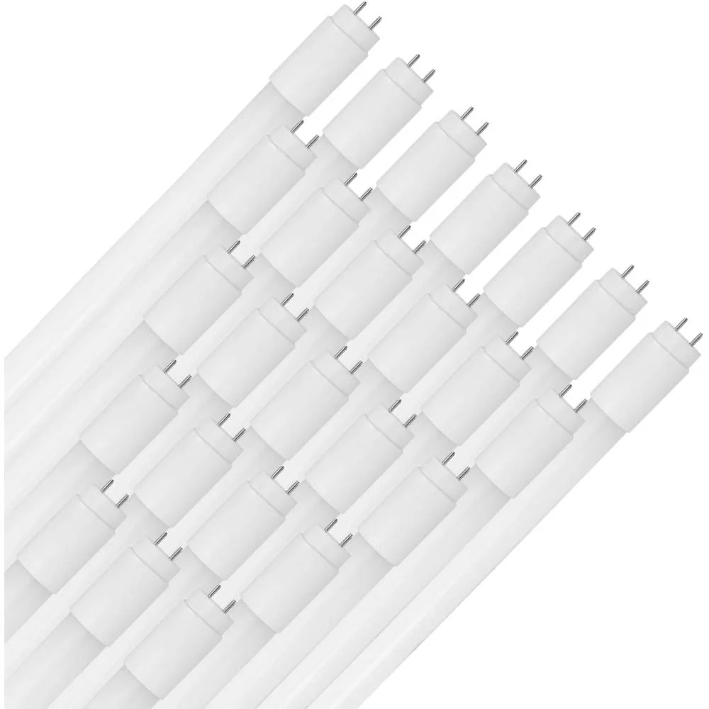 25Pk - Sunlite 18w 4-FT LED T8 Glass Tube Bulb G13 Base 6500K Daylight 120-277V
