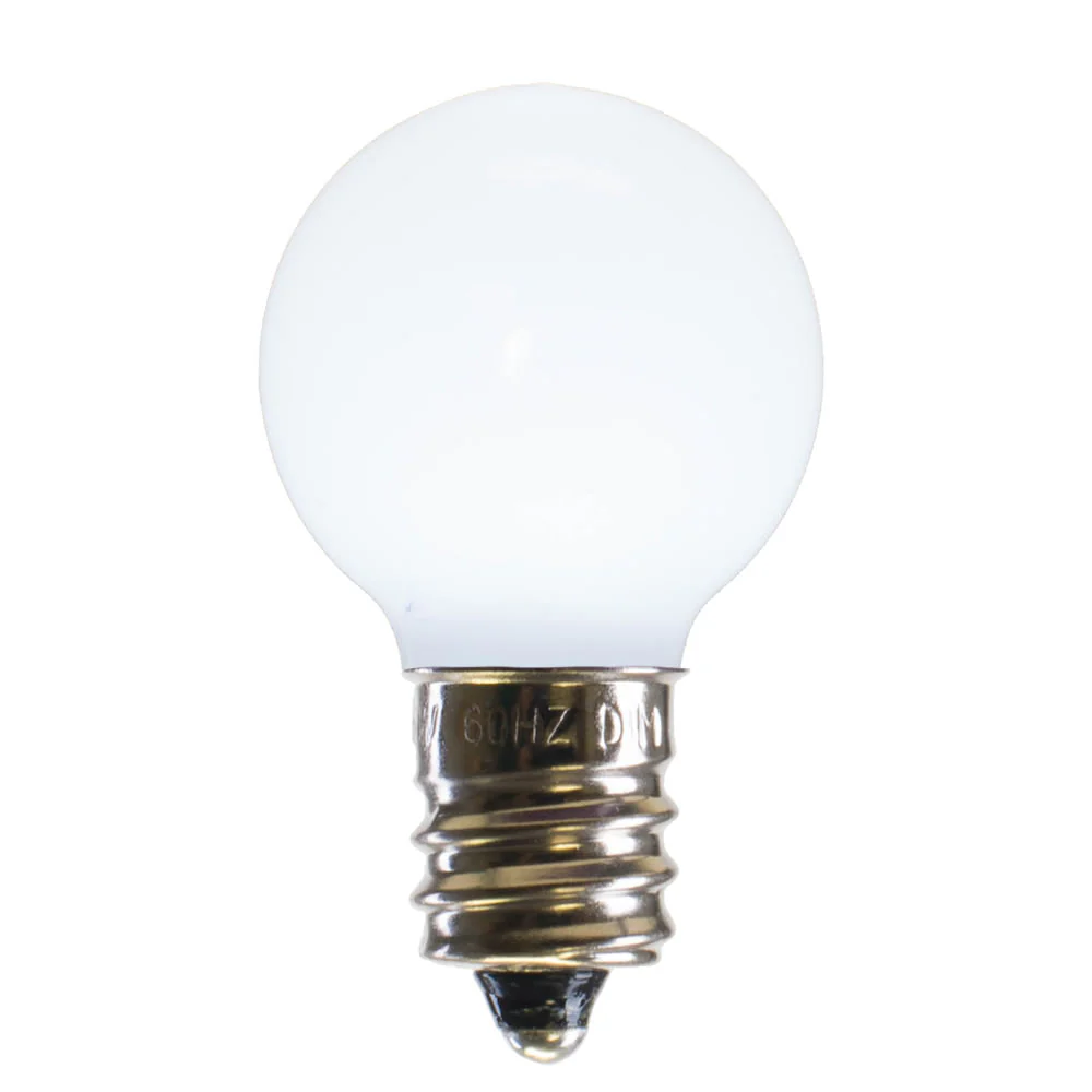 25PK - Vickerman Cool White Ceramic G30 LED Replacement Bulb