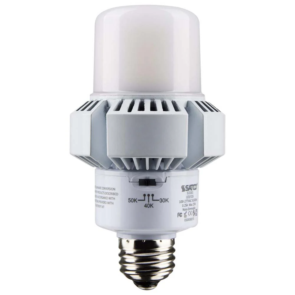 25W A-Plus 23 LED CCT Selectable 3K/4K/5K E26 base Ballast Bypass 100-277v