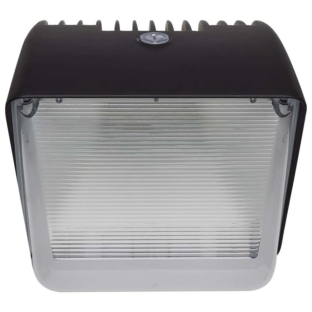 29w Small LED Wall Pack w/ CCT Tunable 120-277v Security Lighting Bronze Finish - Image 2