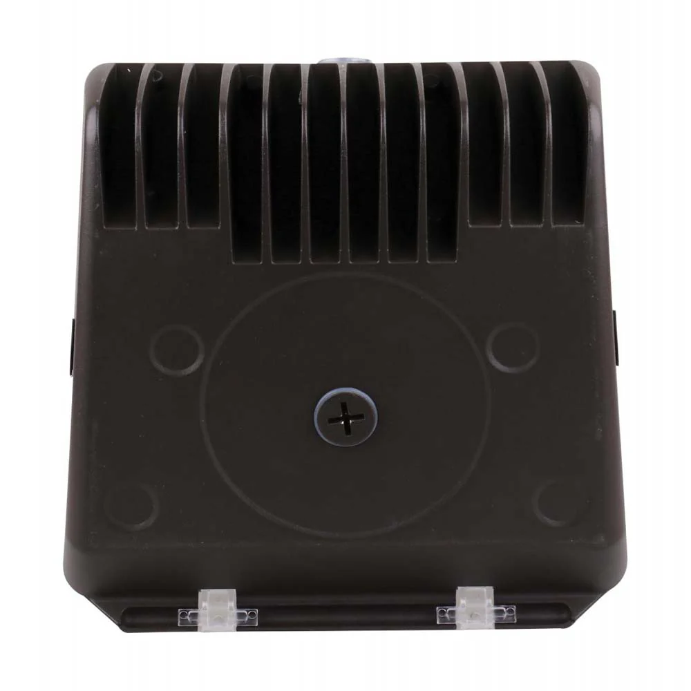 29w Small LED Wall Pack w/ CCT Tunable 120-277v Security Lighting Bronze Finish - Image 3