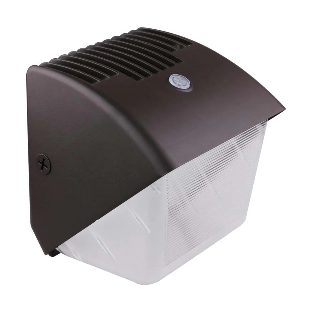 29w Small LED Wall Pack w/ CCT Tunable 120-277v Security Lighting Bronze Finish - Image 5