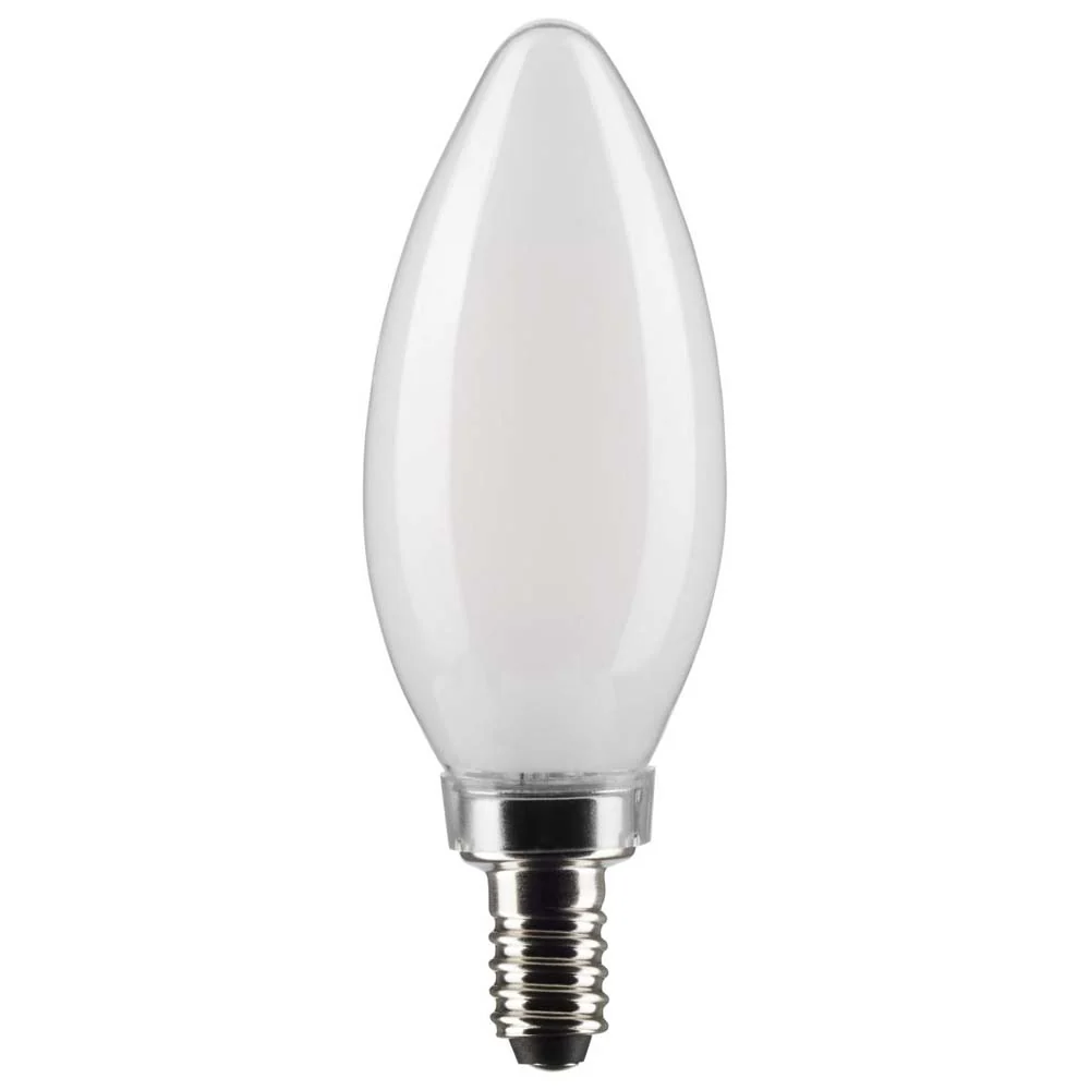 2Pk - 3W B11 LED Frosted Candelabra Base 2700K 200 Lumens 120v