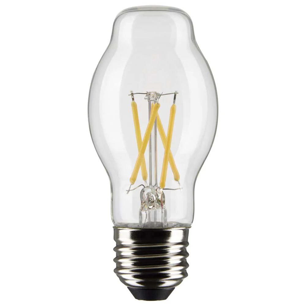 2Pk - 5W BT15 LED Clear Medium Base 2700K 450 Lumens 120v