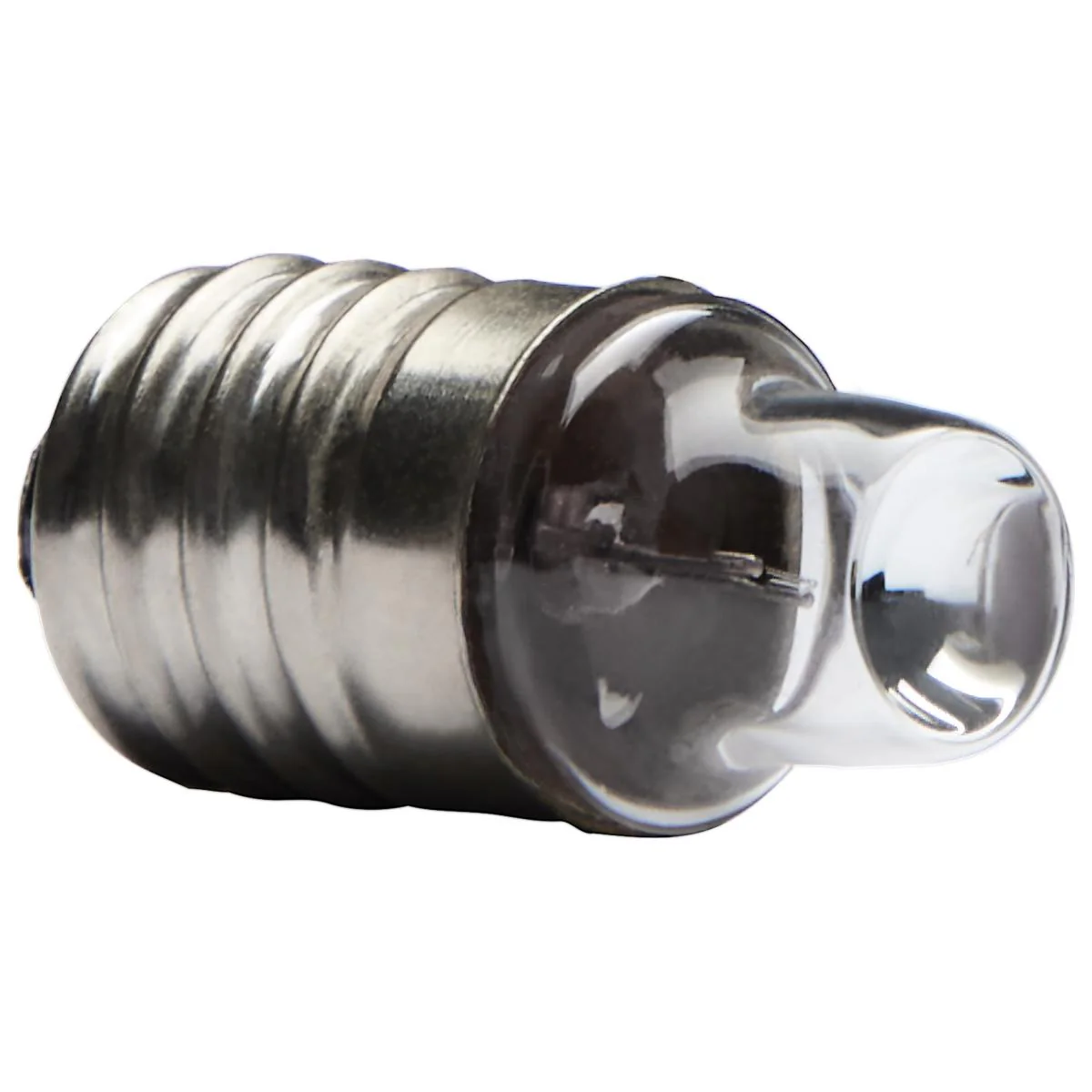 2Pk - Satco 0.56w TL-3 miniature W2.1x9.5d Miniature Screw base 2.25v Clear Bulb - Image 2