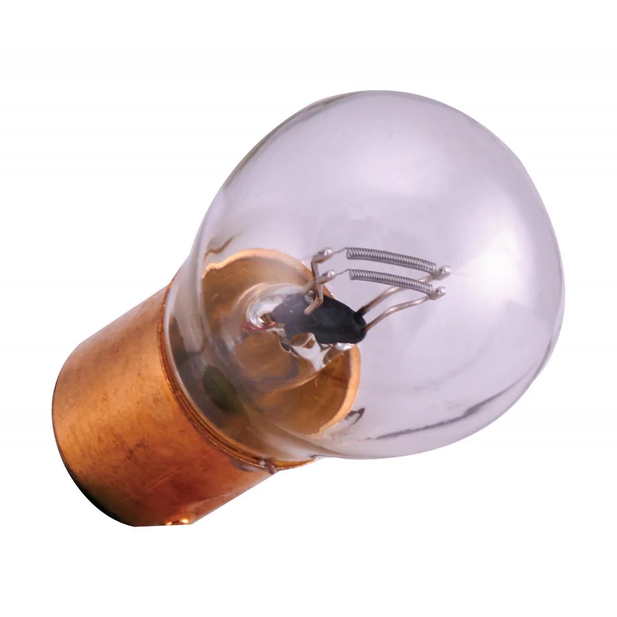 2Pk - Satco 8.26w miniature S8 1200/5000 BA15d Base 14v Clear Finish Bulb - Image 4