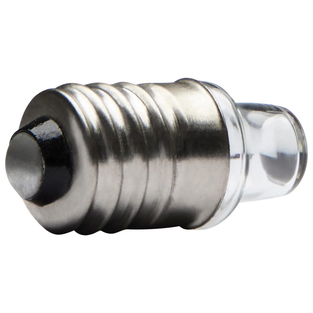 2Pk - Satco B3.5 PR2 miniature Single Contact Mini Flange base 2.38v Clear Bulb - Image 4