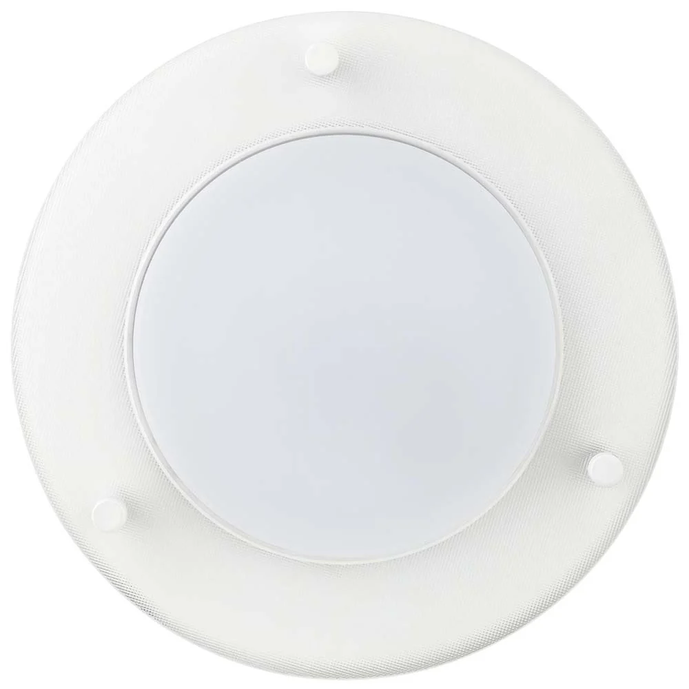 2Pk - Sunlite 17 watts 8" Round LED Solid Band Fixture 4000K White Finish 120v - Image 2