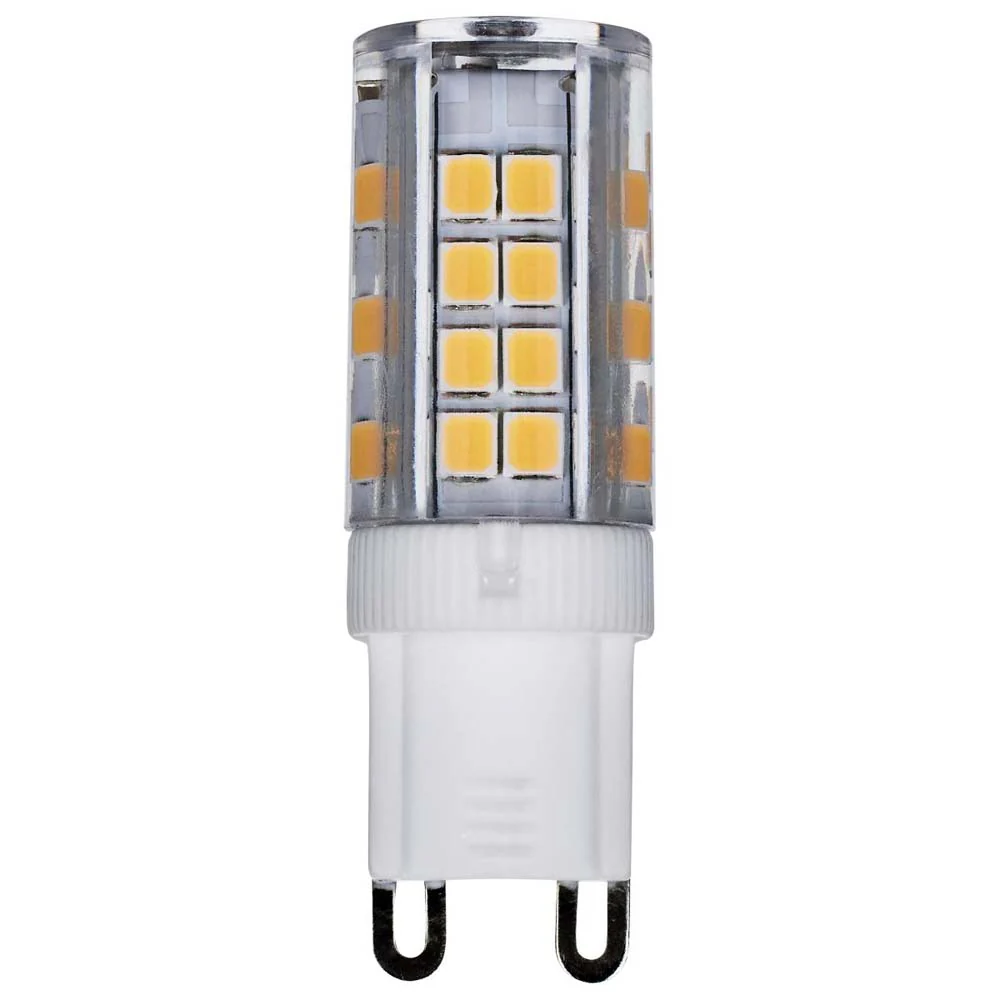 3.5W JCD LED Clear 4000K G9 G9 Double Loop Base 120v