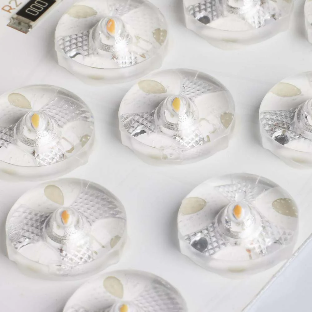 32.5w 19-in CCT Selectable Round Acrylic with Sensor LED Flush Mounted Fixture - Image 5