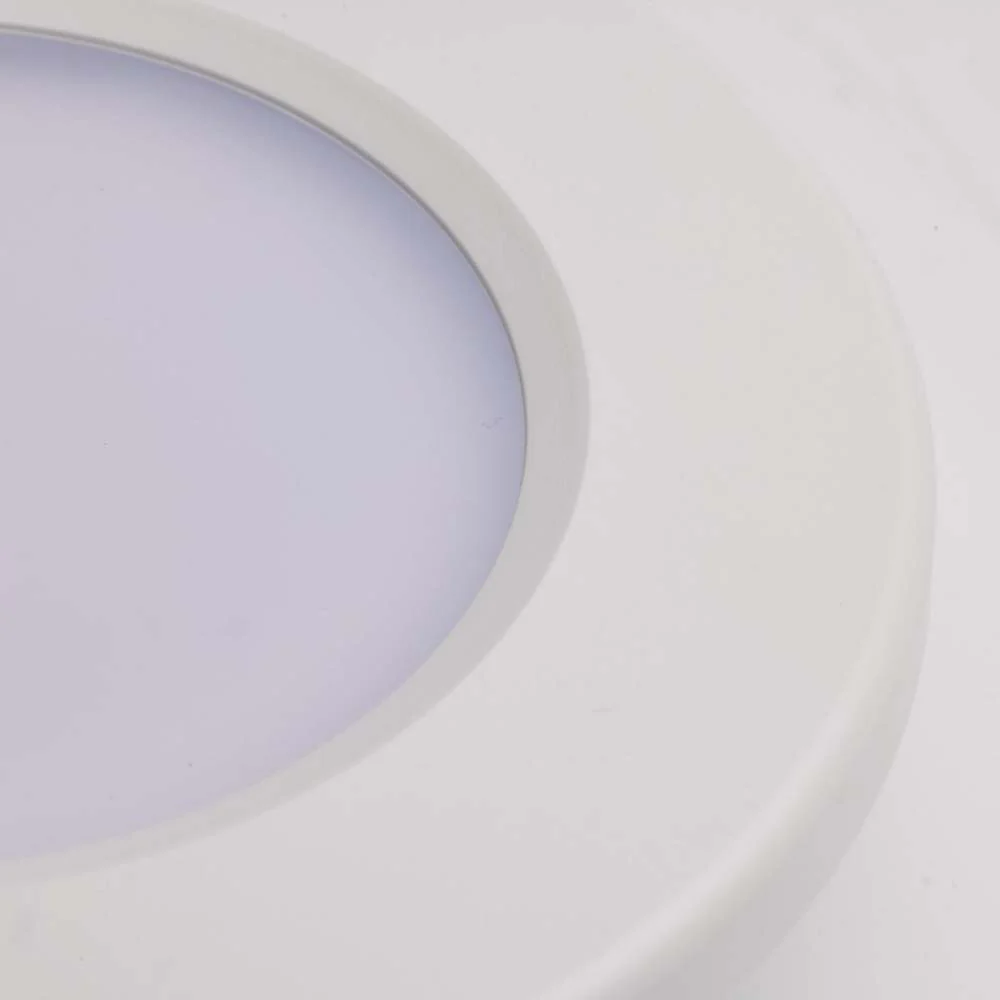 4-in LED Surface Mount Fixture 3000K 6 Unit Contractor Pack White - Image 7