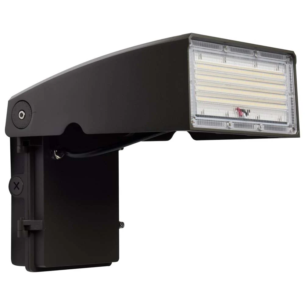 40w Adjustable LED Wall Pack CCT Tunable 4800-5000 Lumens DLC Premium - Image 6