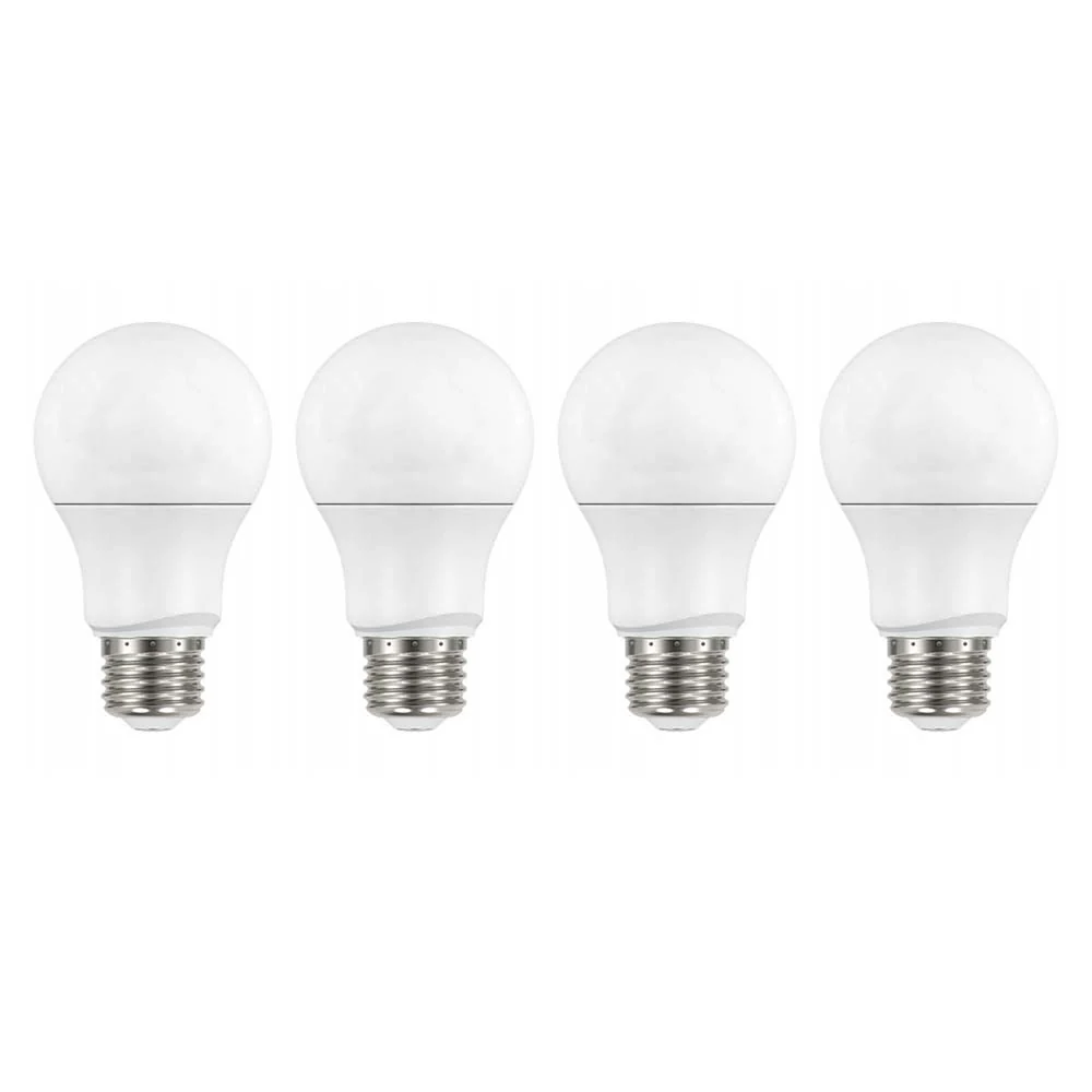 4Pk - Satco 9.5w 120v A19 LED Bulb E26 Base 5000k Natural Light - 60w-equiv - Image 4