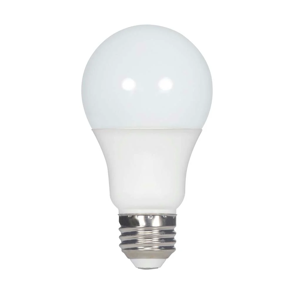 4Pk - Satco 9.5w A19 LED Frost 5000K Medium Base 220 deg. Beam Angle 120v - Image 3