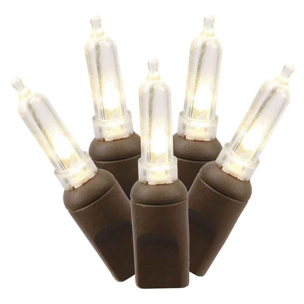 50 Light Warm White LED 25'