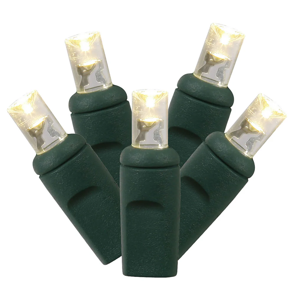 50 Light Warm White LED Set 6"x25'