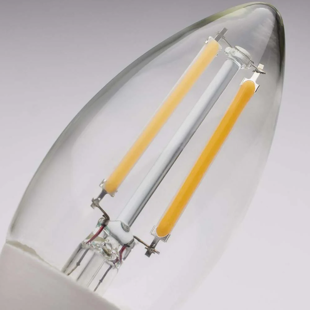 5W B11 Dusk to Dawn LED 2700K Candelabra Base With Photocell - Image 3