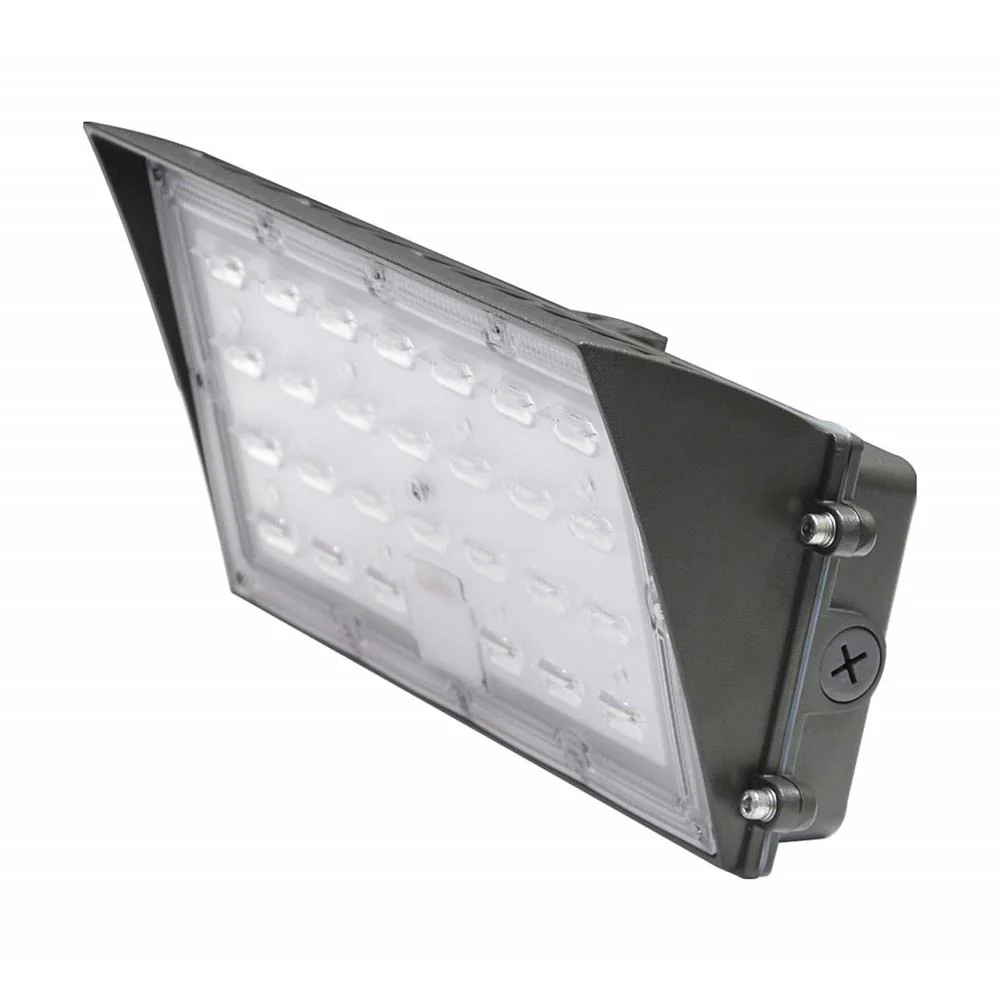 60w Semi Cutoff LED Wall Pack CCT Tunable 7200-7500 Lumens DLC Premium