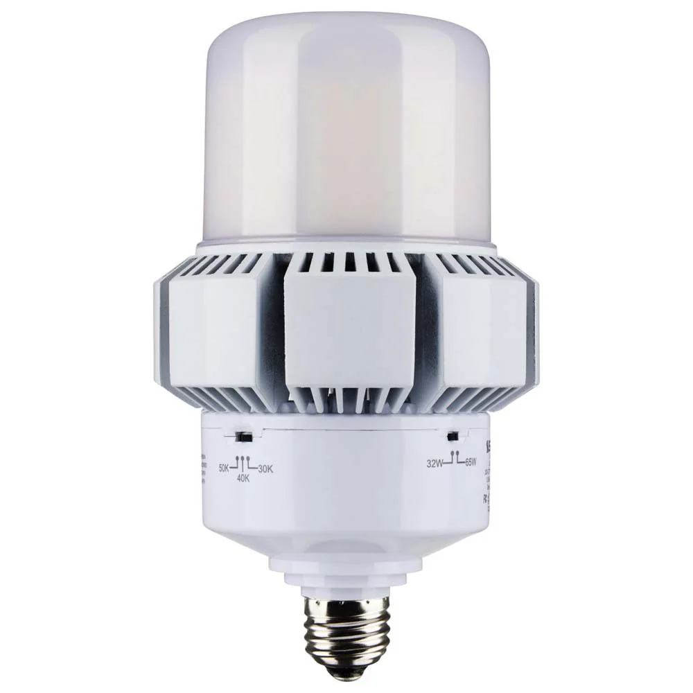 65W A-Plus 37 LED CCT Selectable and Wage Selectable E26 base Ballast Bypass