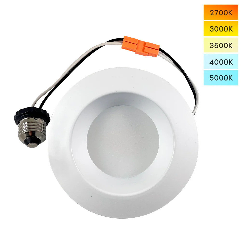 6in Round LED Downlight Selectable CCT 14w 950Lm Dimmable - 100w Replacement - Image 3