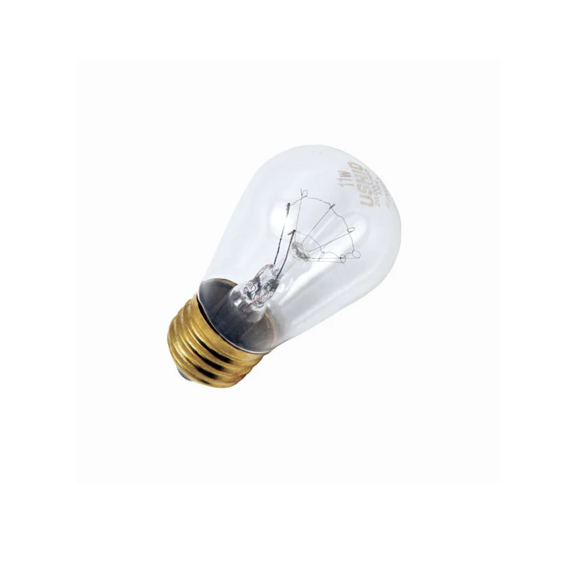 6Pack - Ushio S14 11W 120V 20,000Hr Long Life Ultra Service Sign Lamps - Image 2