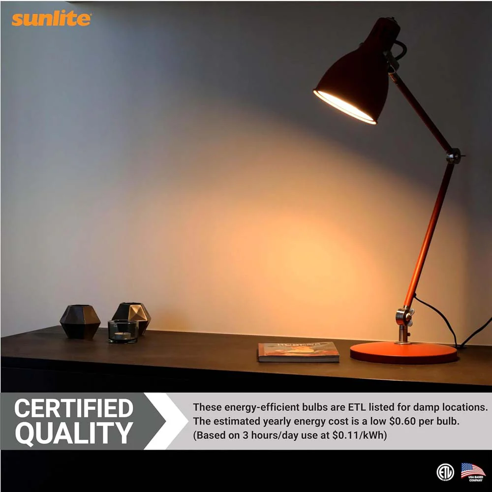 6Pk - Sunlite 5w LED G16.5 Frosted Globe E12 Base 4000K Bulb - 40W Equiv - Image 6