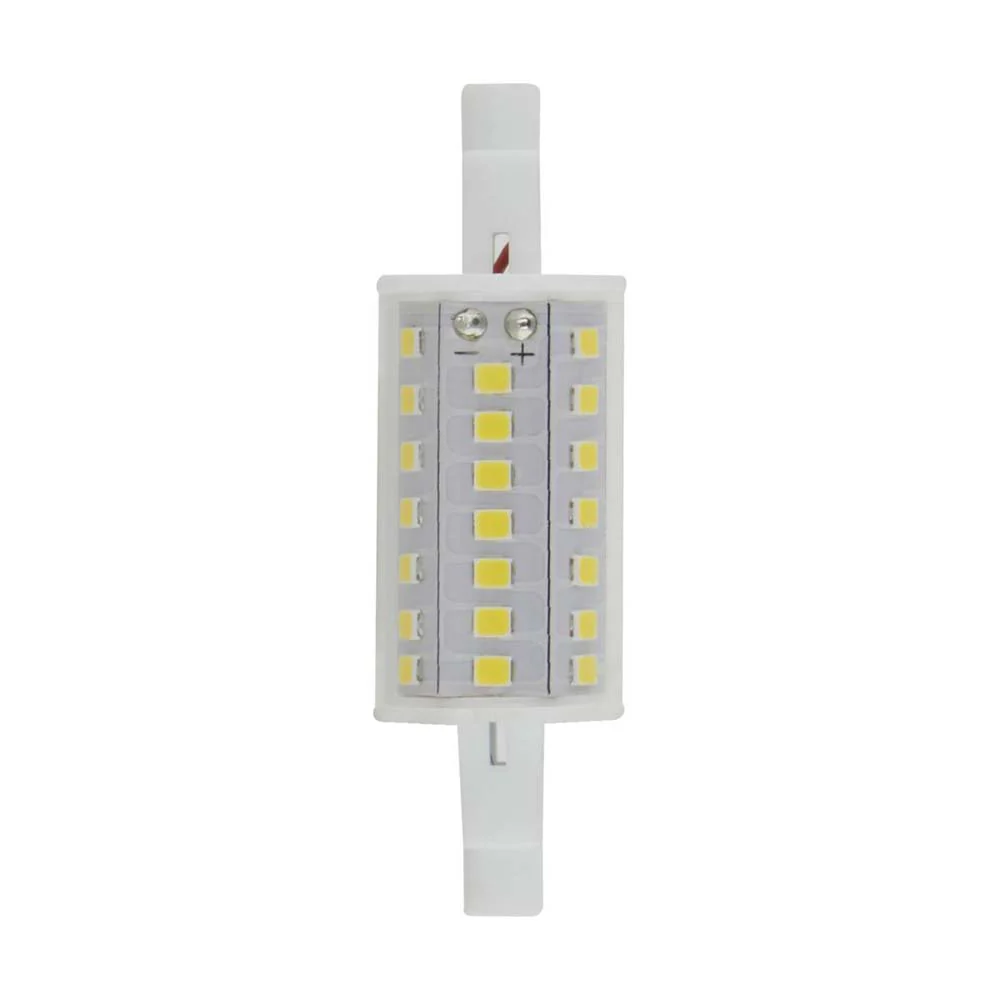 6W LED T3 78mm R7S Base 3000K 200 Beam Angle Double Ended Bulb 120v - Image 2