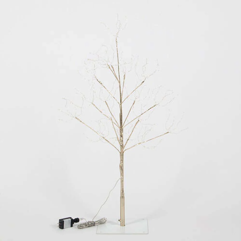 7-ft. Gold Fairy Light Tree, Warm White LED - Image 2