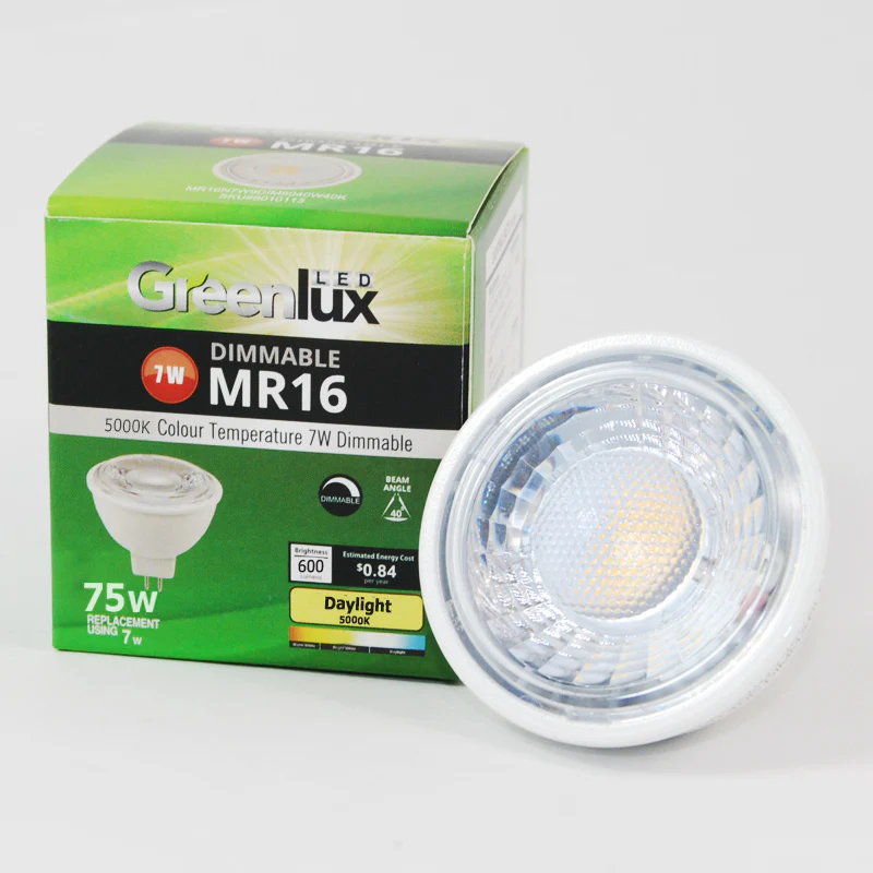 7W MR16 LED Daylight 5000K Dimmable 600LM Flood Light Bulb - 75w equal - Image 2