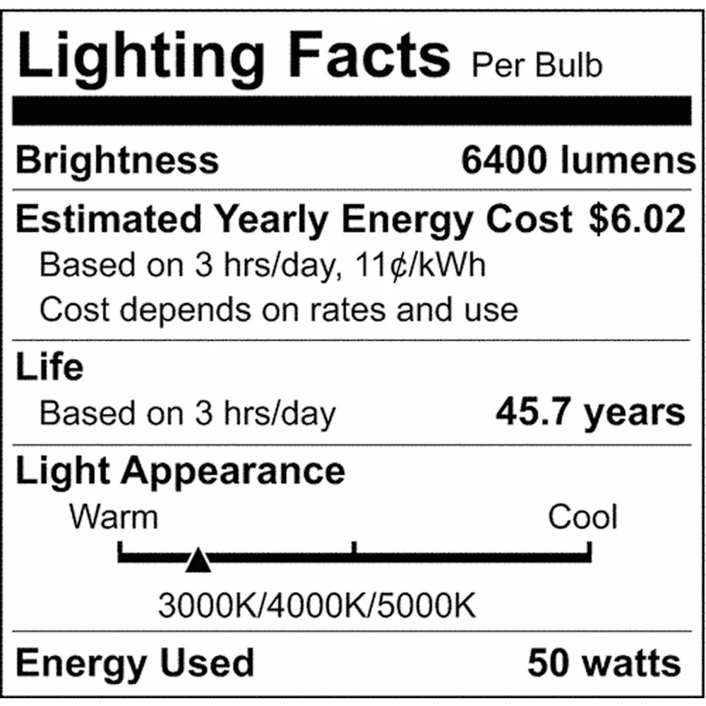 8-ft Vapor Tight Linear Fixture w/ Microwave Sensor CCT Tunable - Image 4